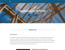 Tablet Screenshot of mtcoa.org